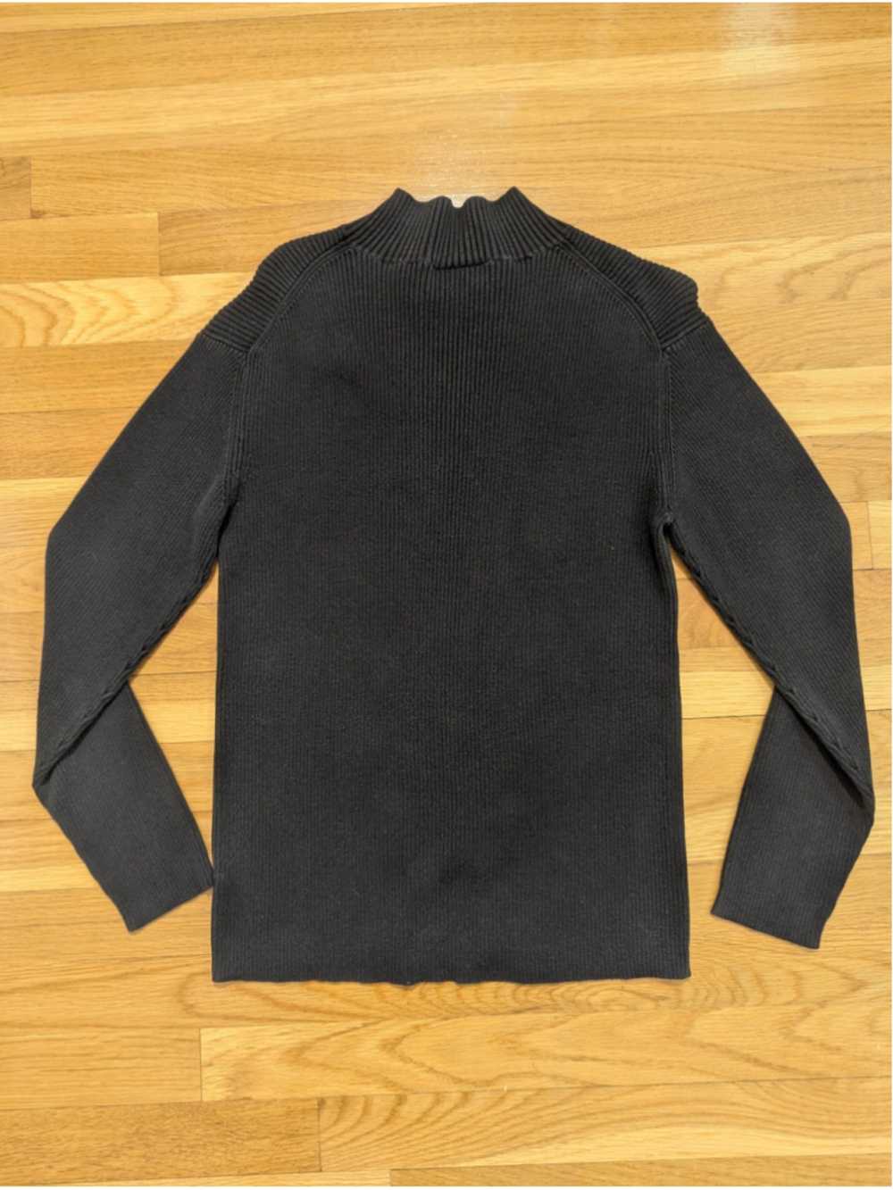Polo Ralph Lauren Ribbed Mock Neck Sweater Medium - Picture 10 of 10